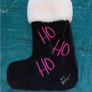 Betsey Johnson Rare Christmas Stocking